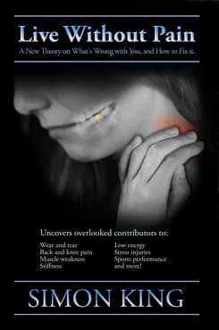 Live Without Pain book cover by Simon King