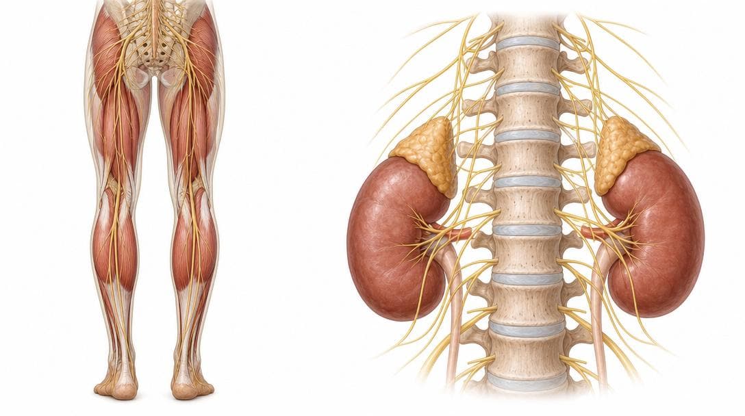 Muscle Tone Is Not Just Structural: It Controls Your Adrenal Glands, Your Kidneys, and Your Energy